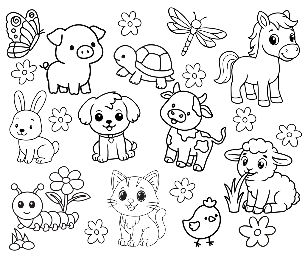 Giant Coloring Page Banners