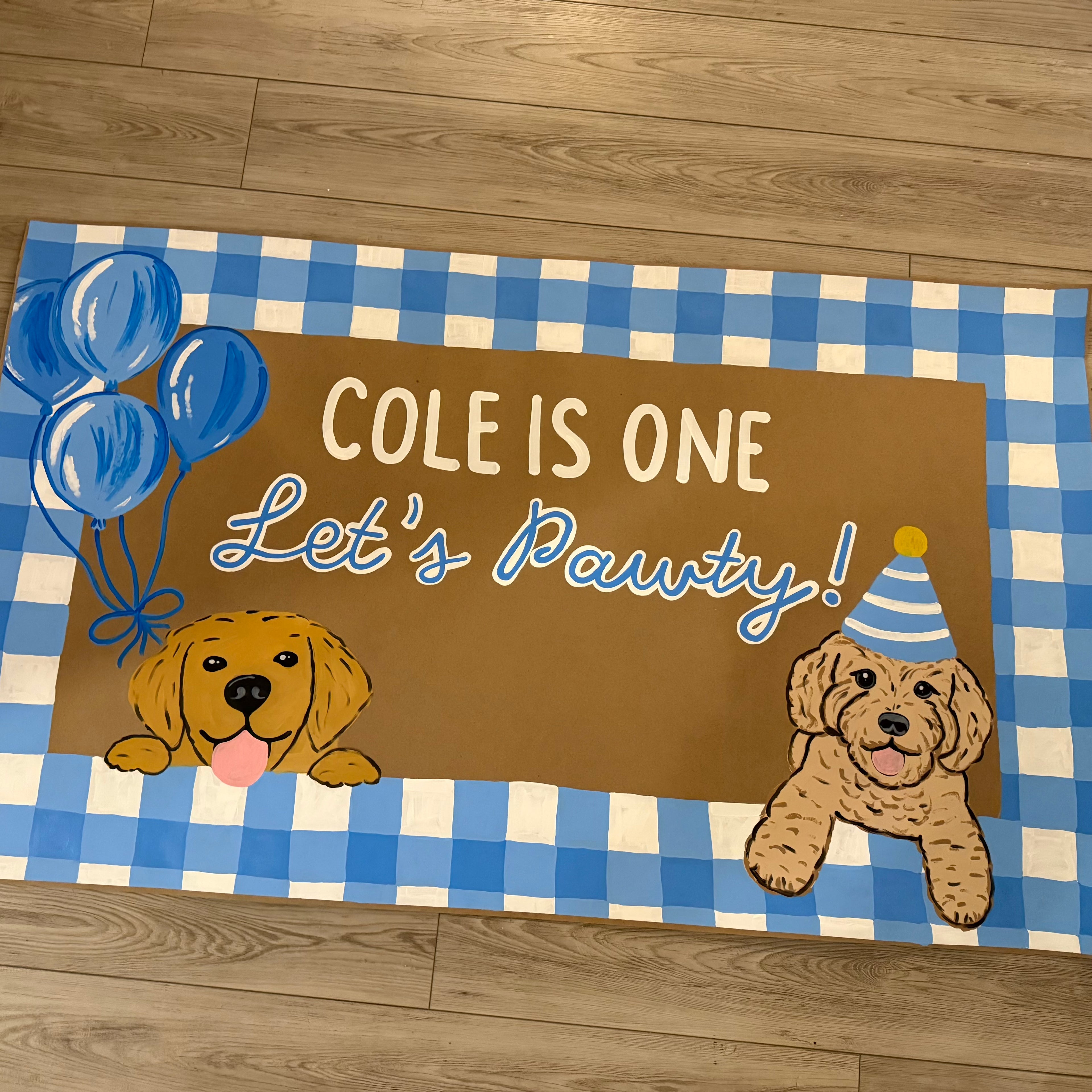 Custom Hand-Painted Banners