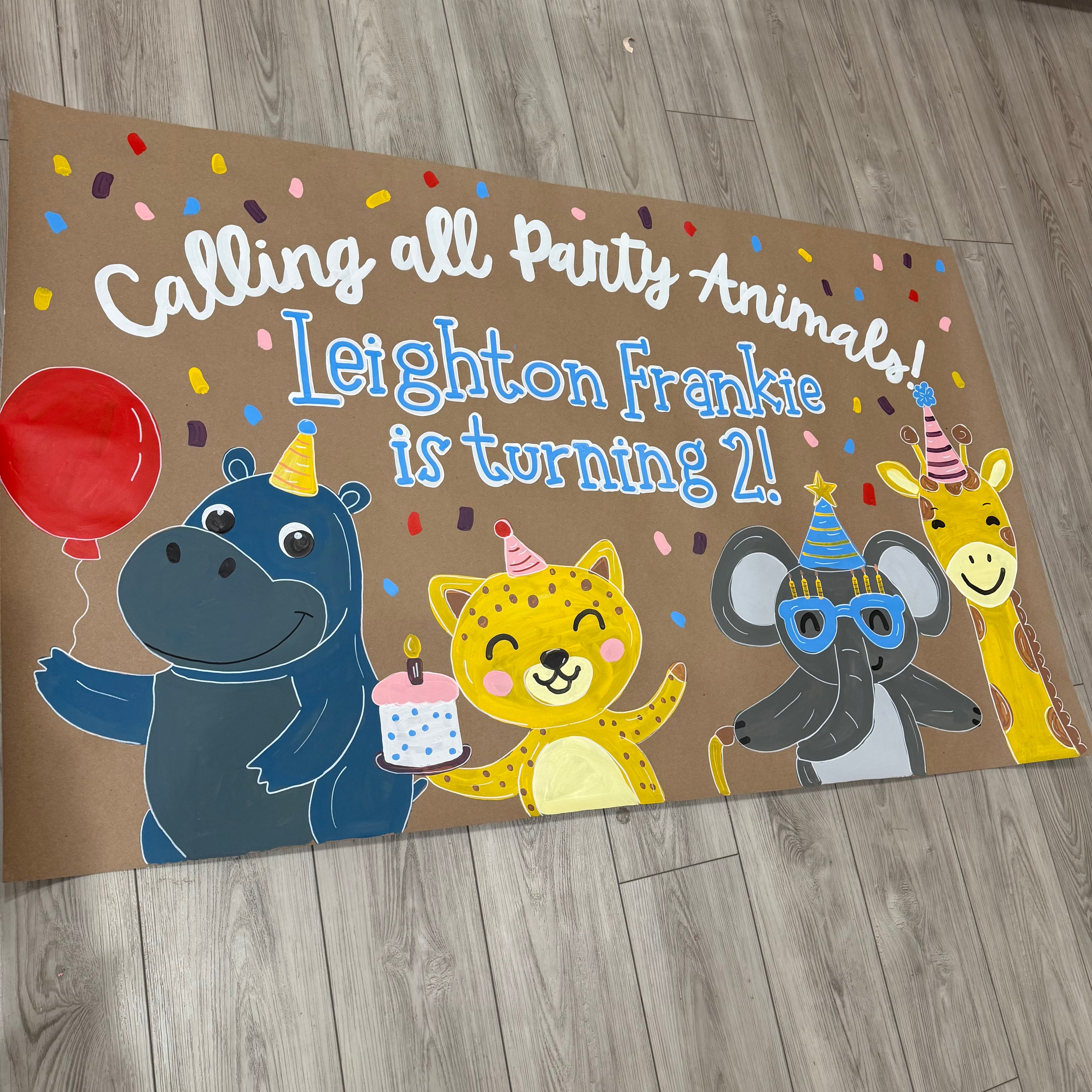 Custom Hand-Painted Banners