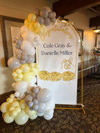 Arch Banner + Balloons