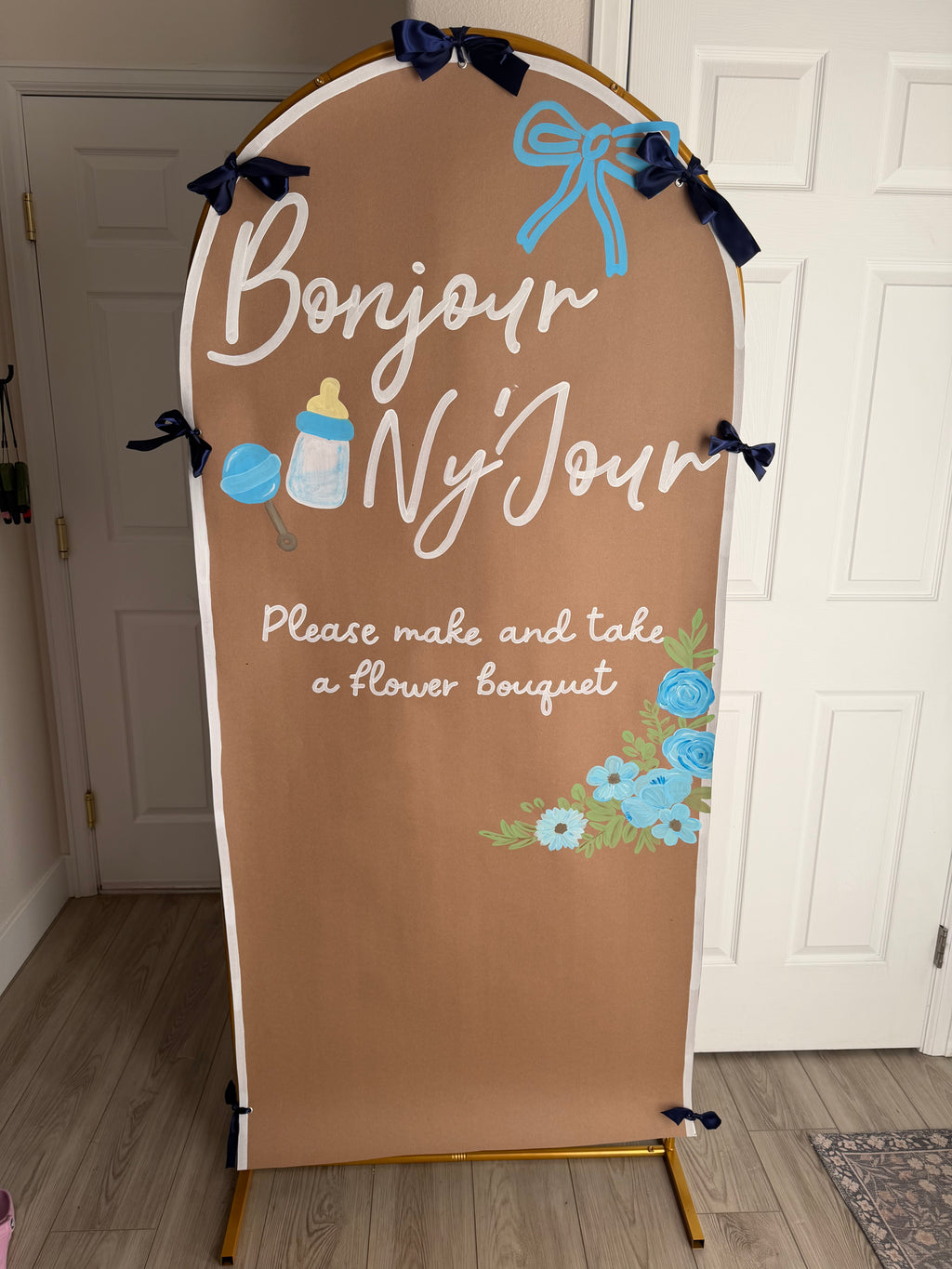 Over-the-Table Banner Display