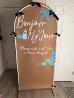 Over-the-Table Banner Display