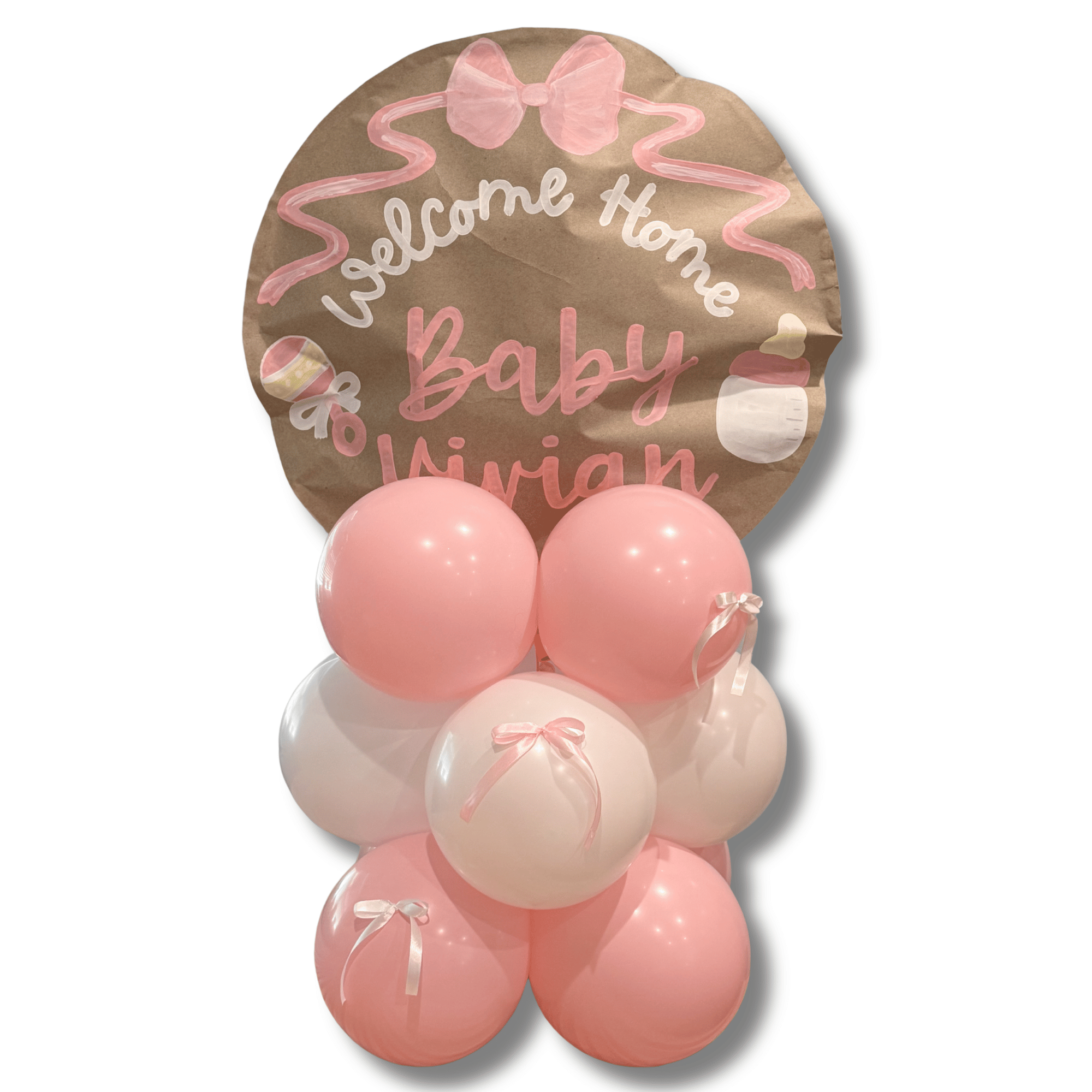 Puff Banner Balloon Stack